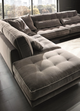 FEEL GOOD - Sectional 4 seater fabric sofa by Costantini Pietro - view 3